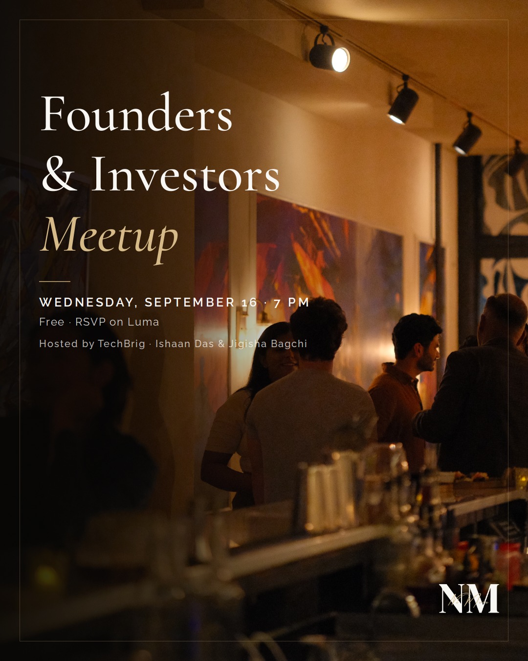 Founders & Investors Meetup at No More Cafe