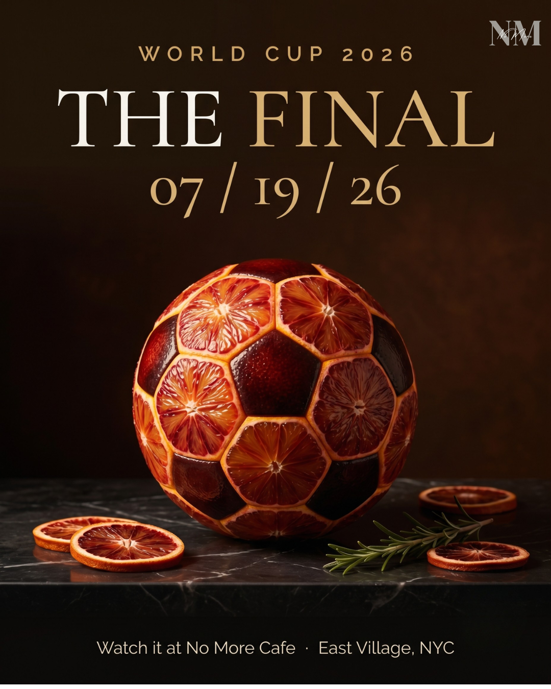No More World Cup: Final at No More Cafe