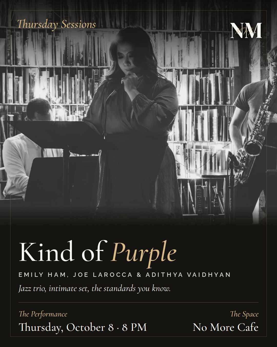 Kind of Purple at No More Cafe
