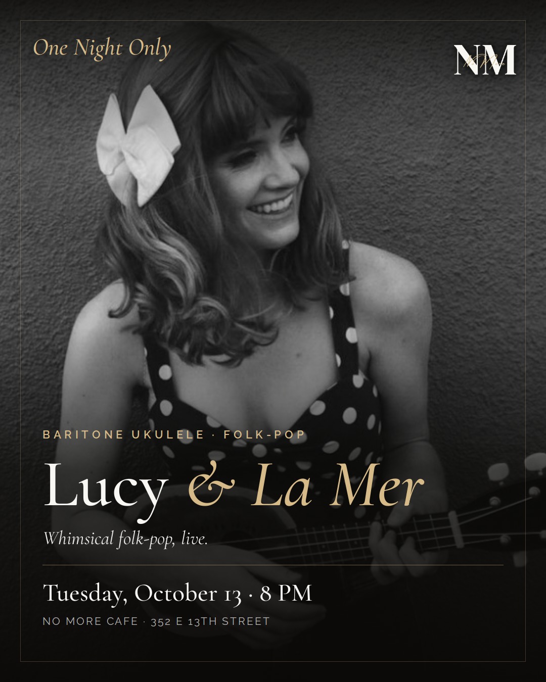 Lucy &amp; La Mer at No More Cafe
